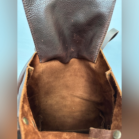 PORTLAND LEATHER GOODS Leather Tote Unisex Color Coldbrew Brown - Picture 7 of 14